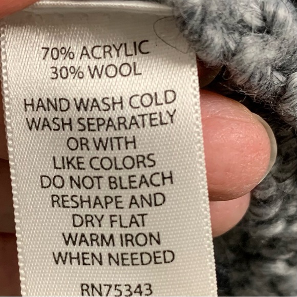 Kenji Sweater‎ Vest Cardigan Fisherman Chunky Gray Cottagecore Sz S Cozy EUC - Picture 7 of 9